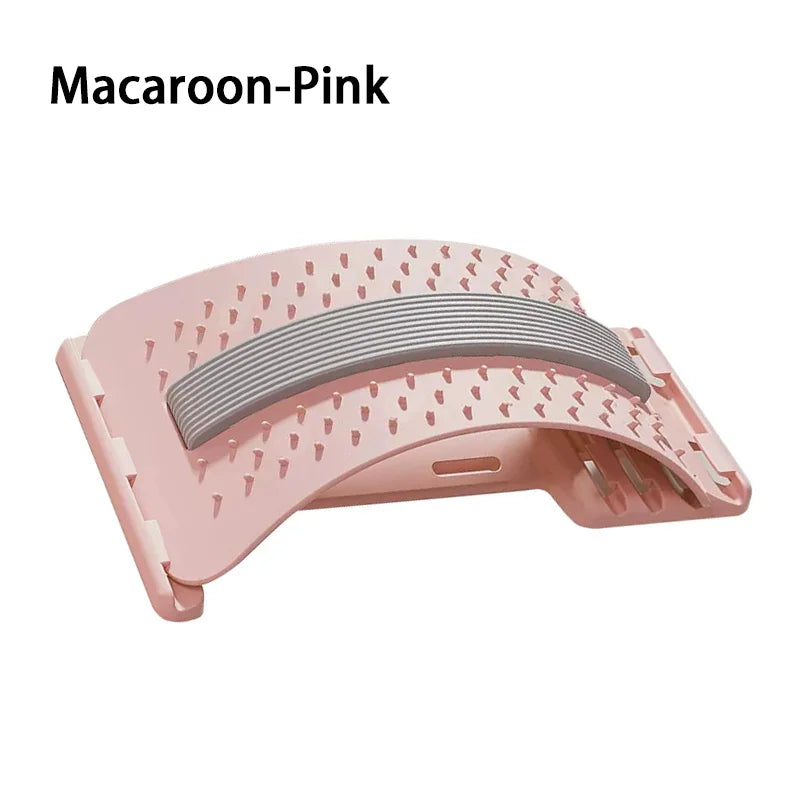 Lumbar Soothing Device, Lumbar Stretching Massager, Yoga Spine Correction, Hump Back Exercise and Stretching Equipment