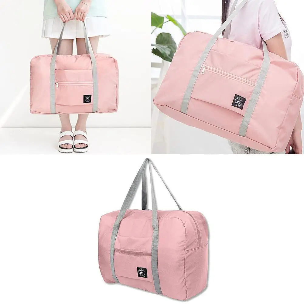 1pc Multi-functional Clothes Storage Bag Carry On Waterproof Gym Bag Foldable Travel Bags Large Capacity Fashion Travel Bag