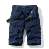 High Quality Men Cotton 100% Cargo Shorts New Summer Man Multi Pockets Casual Shorts Jogger Sportswear Pants Male Shorts Pants
