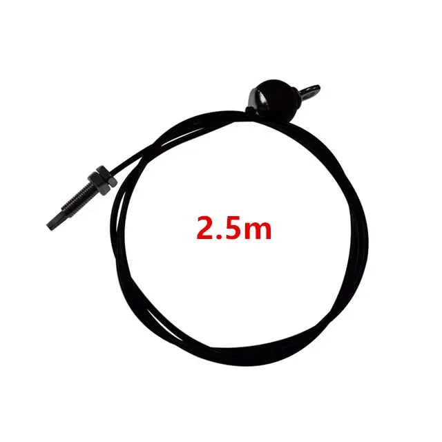 Adjustable Fitness Pulley Cable DIY Gym Wire Rope High Strength Steel Cable for Home Workout Strength Training Equipment
