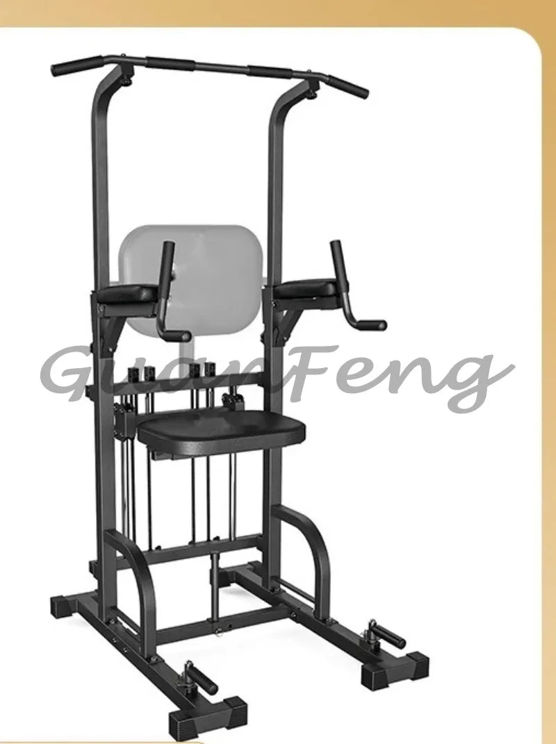 450LBS Power Tower Pull‑Up Dip Station, Stable Pull‑Up Bar, Home Gym Multifunctional Equipment for Full‑Body Strength Training