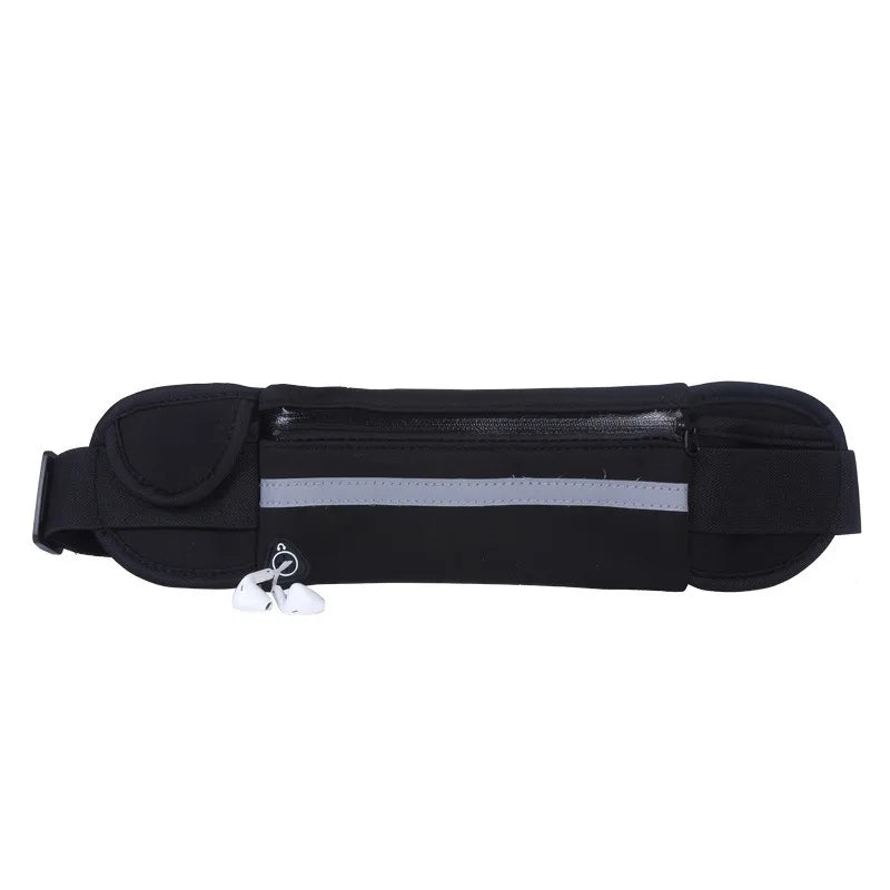 Waterproof Men Women Running Belt Waist Bag Hidden Cell Phone Holder Portable Multi Pocket Gym Jogging Fitness Sports Pouch