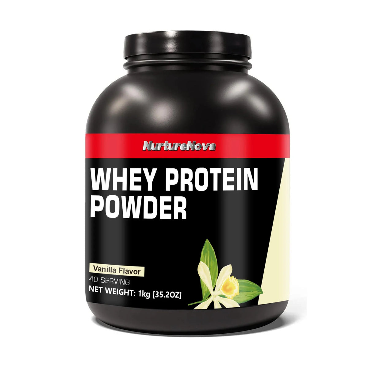 NurtureNova Chocolate Whey Protein Powder with Vitamins Minerals Taurine for Muscle Maintenance Recovery Support 1kg 40 Servings