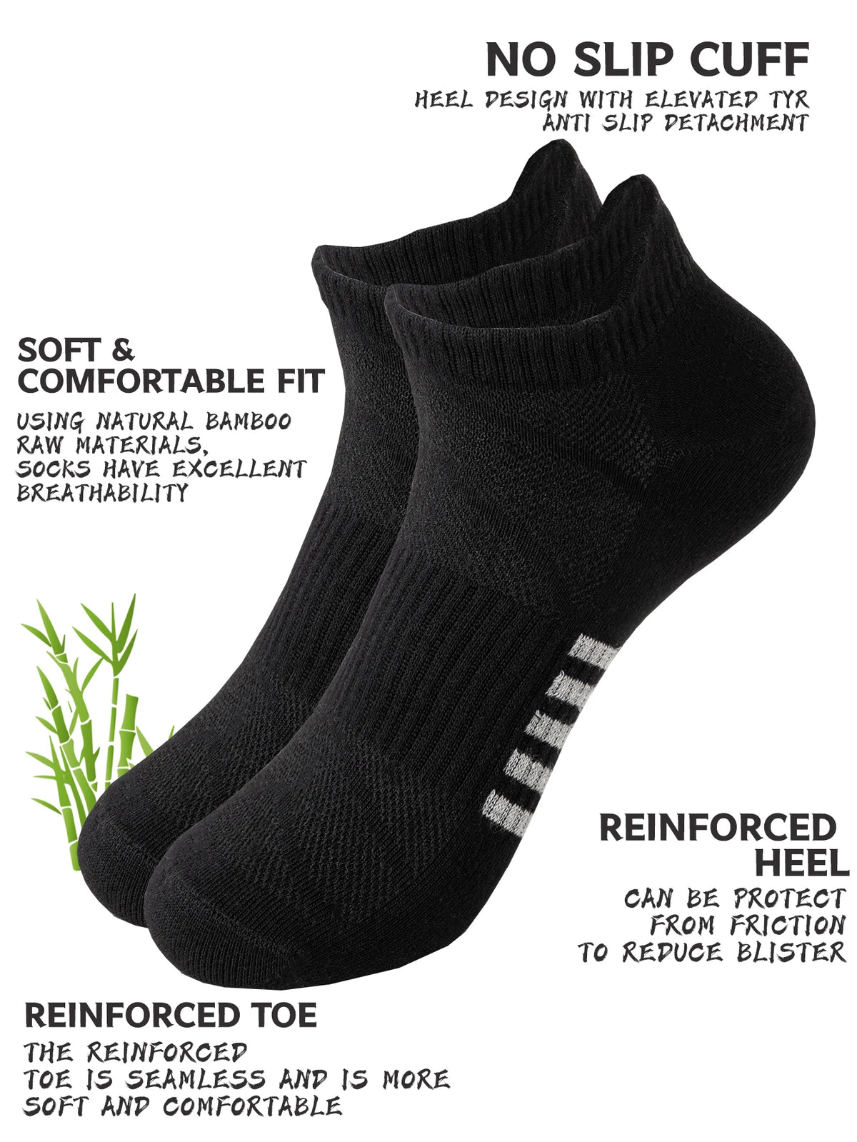 4 Pairs Women's Bamboo Fiber Short Socks Breathable Mesh Thin Summer Spring Pure Color Simple Design Casual Short Tube Socks
