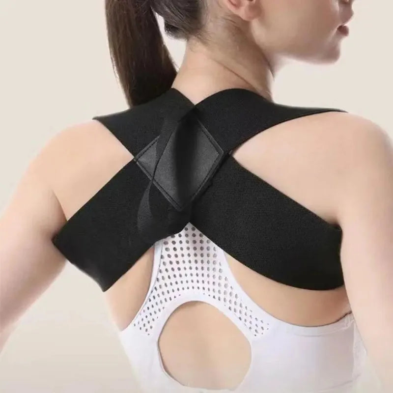 1pc Back Posture Corrector Clavicle Spine Back Brace Belt Adjustable Upper Back Shoulder Lumbar Posture Correction Body Shaping