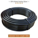 5/6mm Thick Steel Wire Rope Fitness Cable Pulley Machine Attachment  Heavy Duty Steel Wirerope For Home gym Workout Accessorie