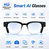 2026 New 4K HD 800W Camera Smart AI Glasses Video Photo Recognition AI Translation Chat GPT Hands-Free Calling Smart Sunglasses