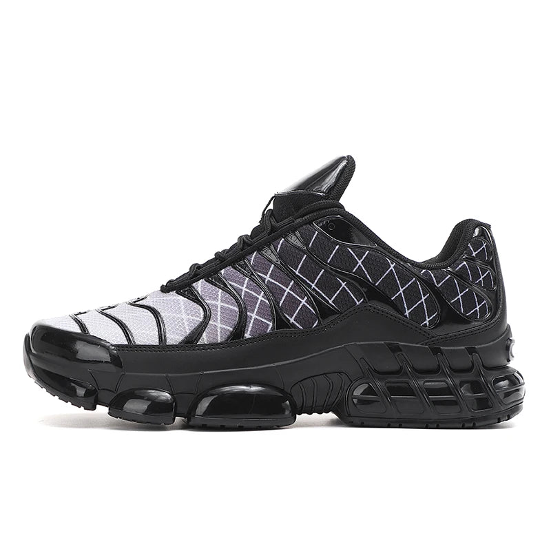 Men's Air Cushion Casual Sports Shoes Breathable Running Shoes for Men Gym Workout Training Walking Comfortable Shock Absorption