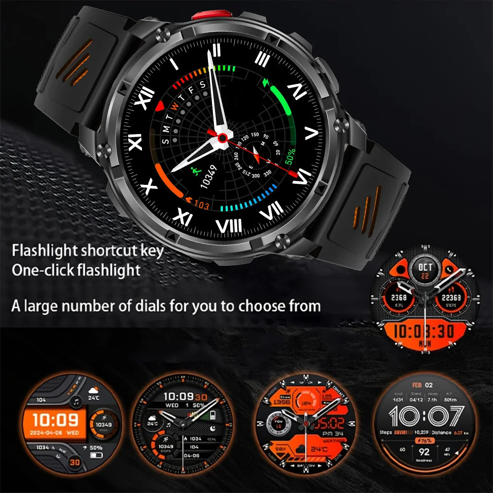 2026 New T-Rex3 Ultra 1100mAh Super Capacity Battery Adult Men Smart Watch 1.7