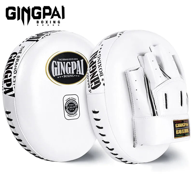 1 PC Thickened Microfiber Leather Muay Thai Hand Target Boxing Speed Target MMA Sanda Boxing Target Focus Training Taekwondo Pad