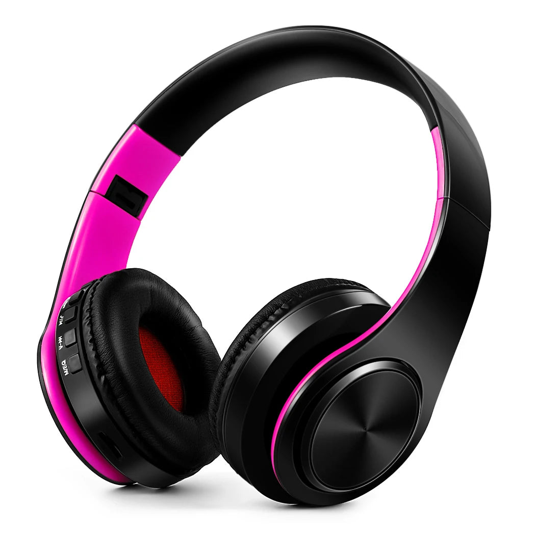 AYVVPII Stereo Wireless Bluetooth Headphone FM and Support SD Card with Mic for Mobile Iphone Sumsamg Tablet MP3