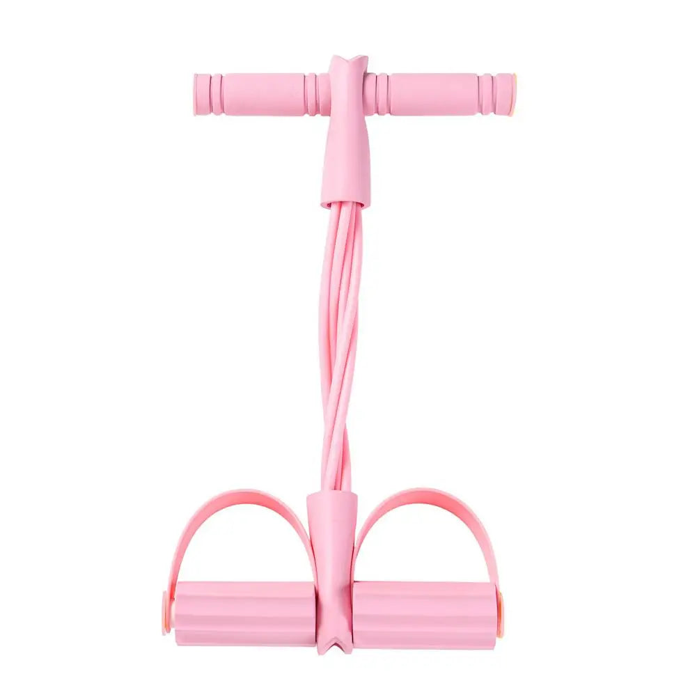 6-Tube Resistance Band Multi Function Tension Rope Fitness Bands 6-Tube Elastic Yoga Pedal Puller For Sports Exercises At Gym