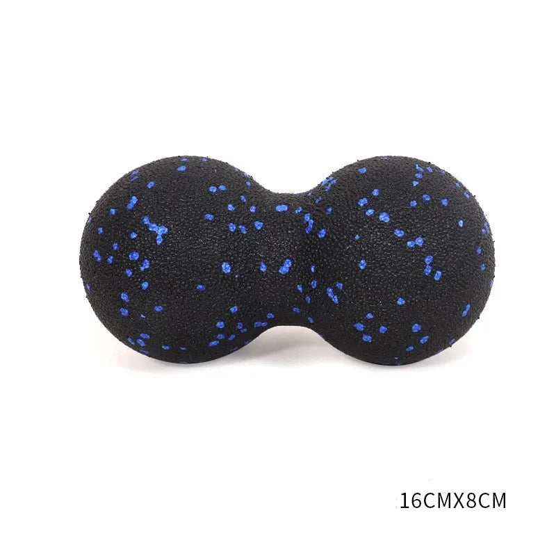 Yoga Peanut Balls Body Massage Fascia Ball Suit Foam Block High Density Muscle Relaxation Lacrosse Exercise Fitness Relieve Pain