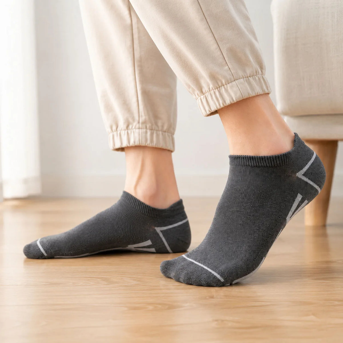 1/6/12 Pairs Men's Ankle Socks With Heel Tab Athletic Low Cut Short Socks Casual Breathable Sports Socks for Men