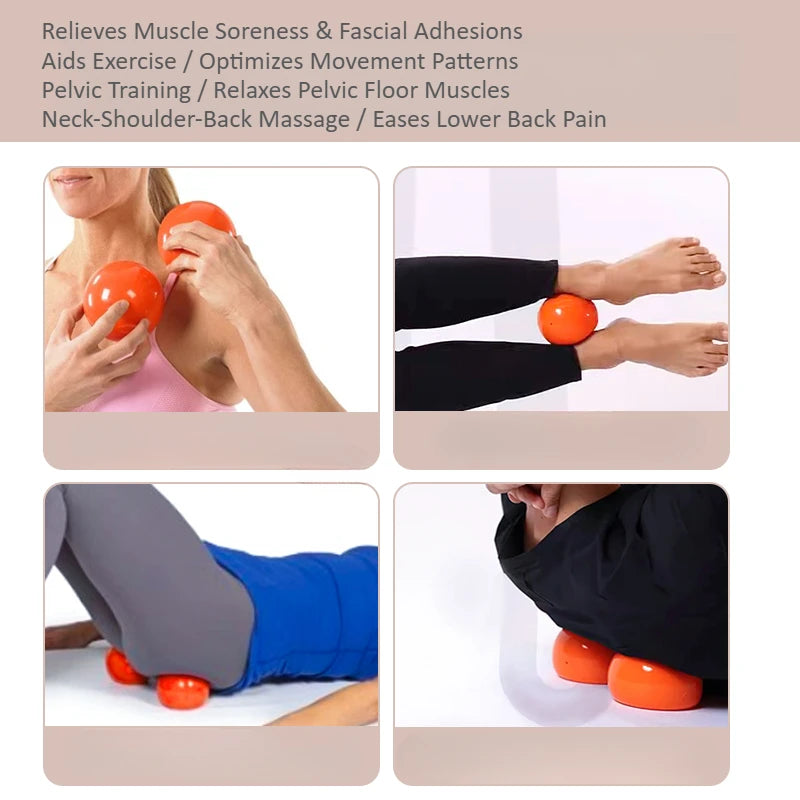 Frank1in Ball - Myofascial Release Ball, IC Ball, Pelvic Floor Relaxation Massage Ball, Yoga & Pilates Mini Ball (3/4 Inch)