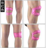 1 PC Sport Kneepad Double Patellar Knee Strap Adjustable Anti-Slip Knee Support Open Knee Wrap Band for Injury Joint Pain Relief