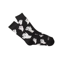 Halloween Harajuku Characteristic Couple Socks Funny Cosplay Outdoor Trend Couple Sock Ghost Print Men/Women's Middle Tube Socks