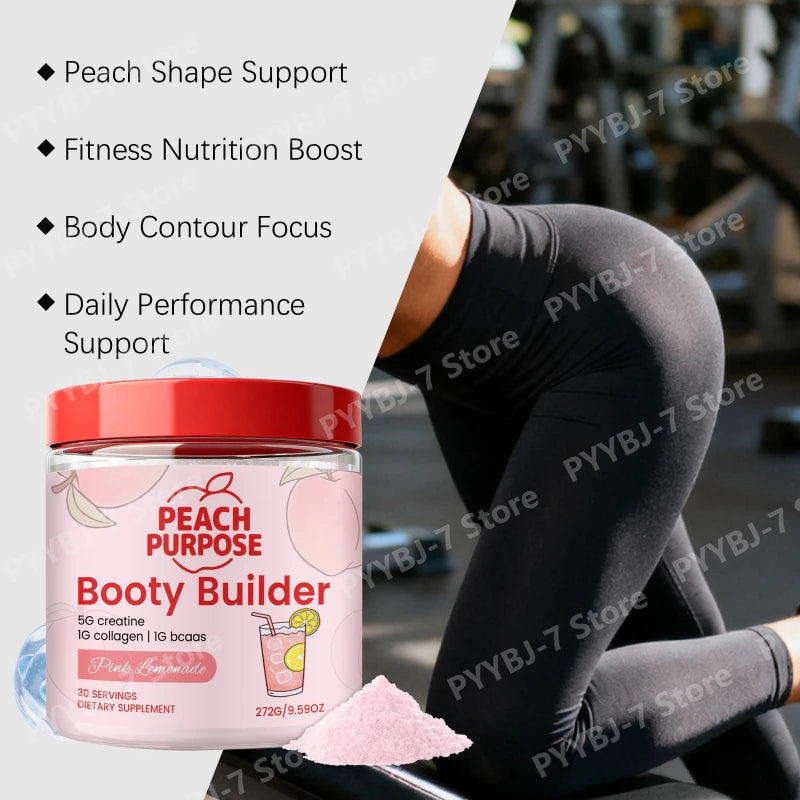 Workout Recovery Powder with Creatine, Collagen & BCAAs – Post Workout Muscle Support Fitness Drink Nutrition Supplement