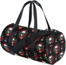 Sports Duffel Bags Gothic Skull Butterfly Athletic Gym Bag Overnight Workout Travel Tote Luggage for Men Women Yoga