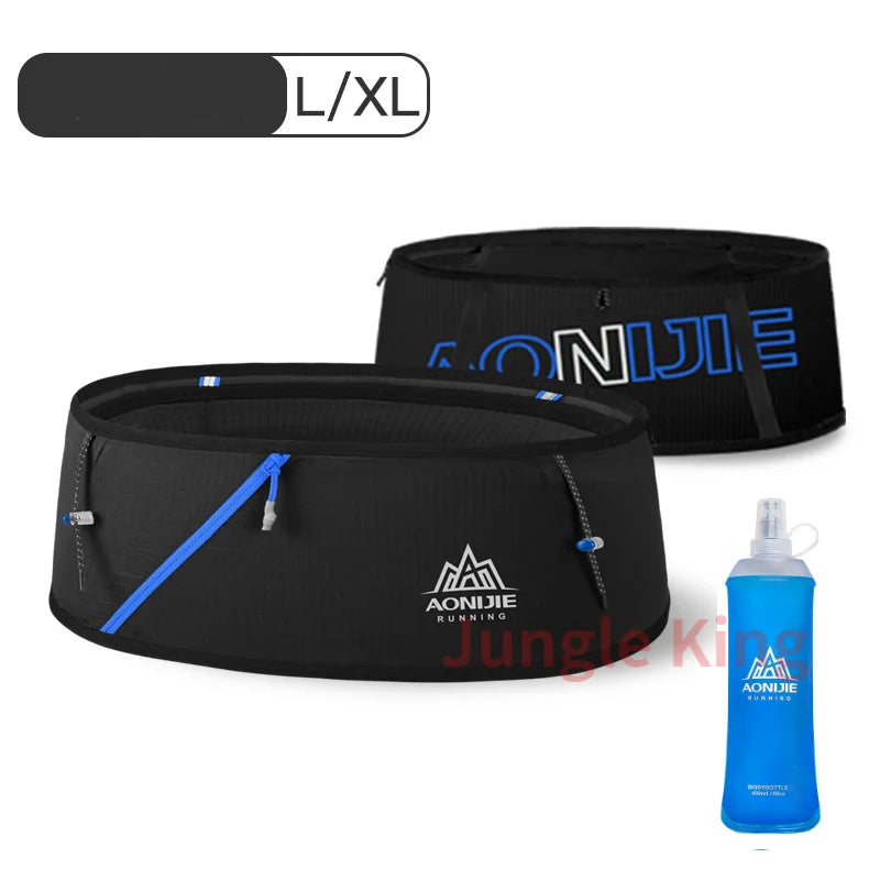 AONIJIE W8101 New 450ML Belt Hydration Waist Pack Ultralight Waist Bag Phone Holder for Outdoor Trailing Running Camping Hiking