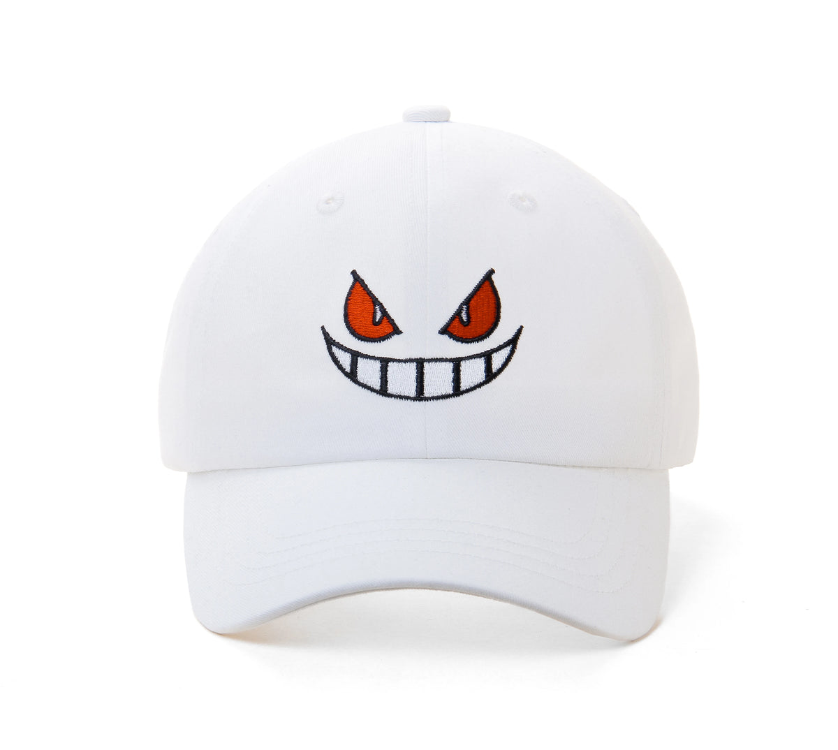 Unisex Cartoon Eyes Embroidery Baseball Caps Outdoor Adjustable Spring and Autumn Casual Sunscreen Hat