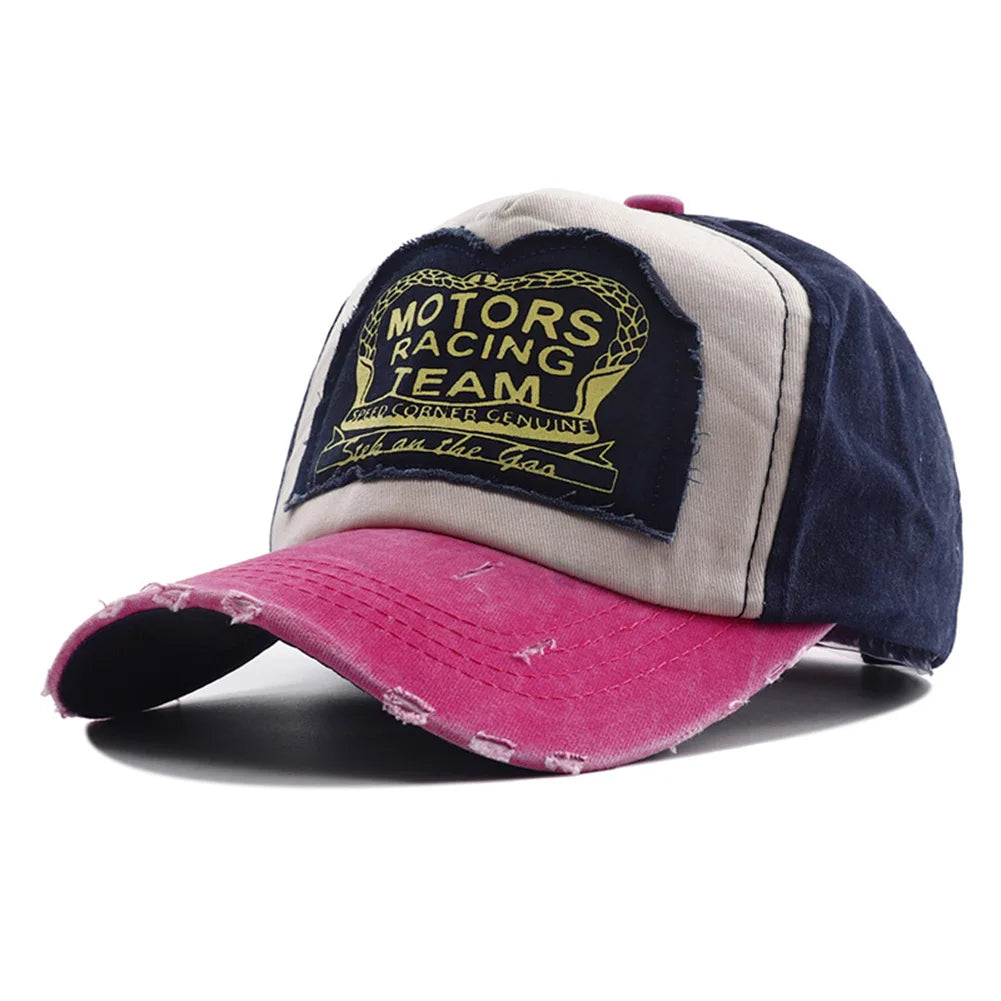 2025 New Casual Letter Print 5 Panel Baseball Cap Snapback Hat Unisex Adjustable Vintage Dad Hats for Women Men Gorras Hombre