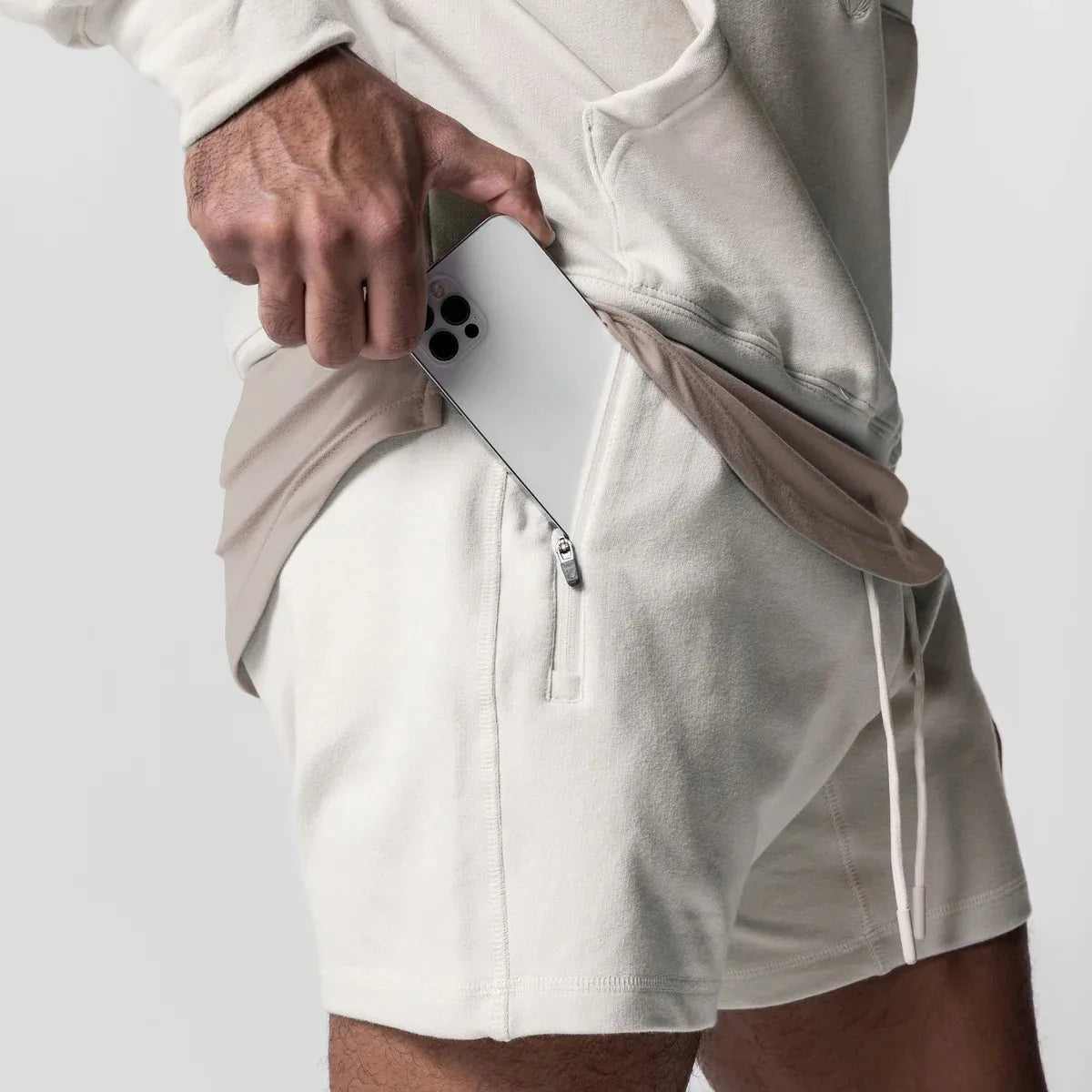 DK13Summer Men New Embroidery logo shorts Fitness Gyms Shorts Running Cotton Short Pants Male Jogger Workout Brand sports shorts