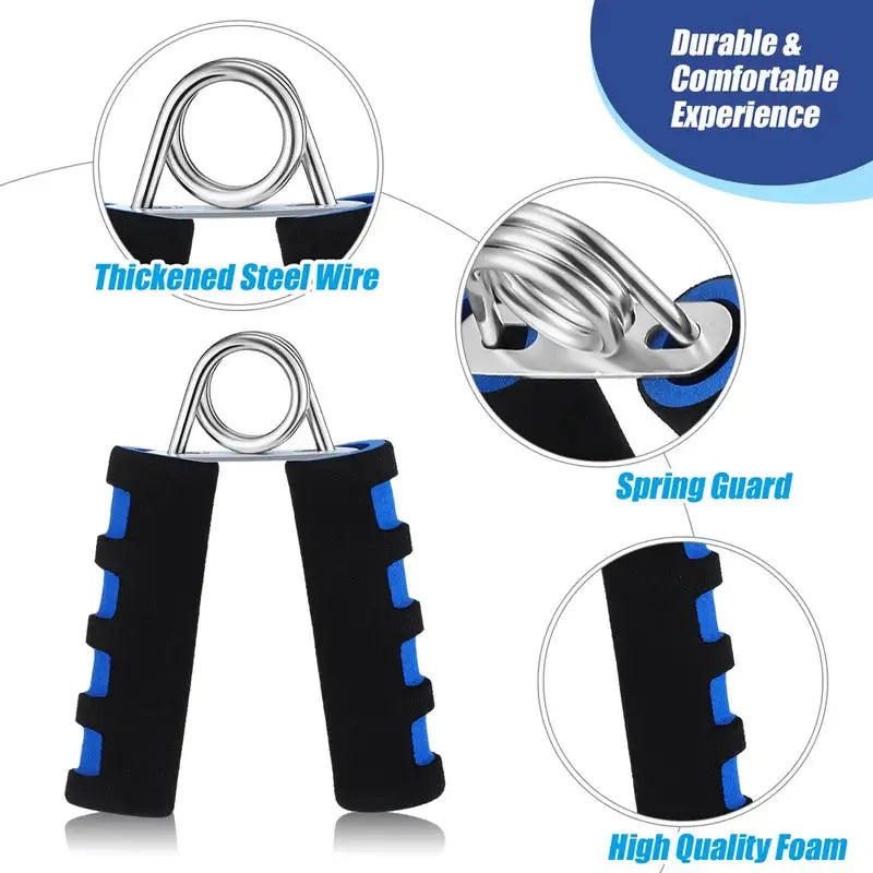 Hand Grip Fitness Arm Trainers Strength Foam Wrist Grippers Rehabilitation Finger Pow Muscle Recovery Training Heavy Gym Tool