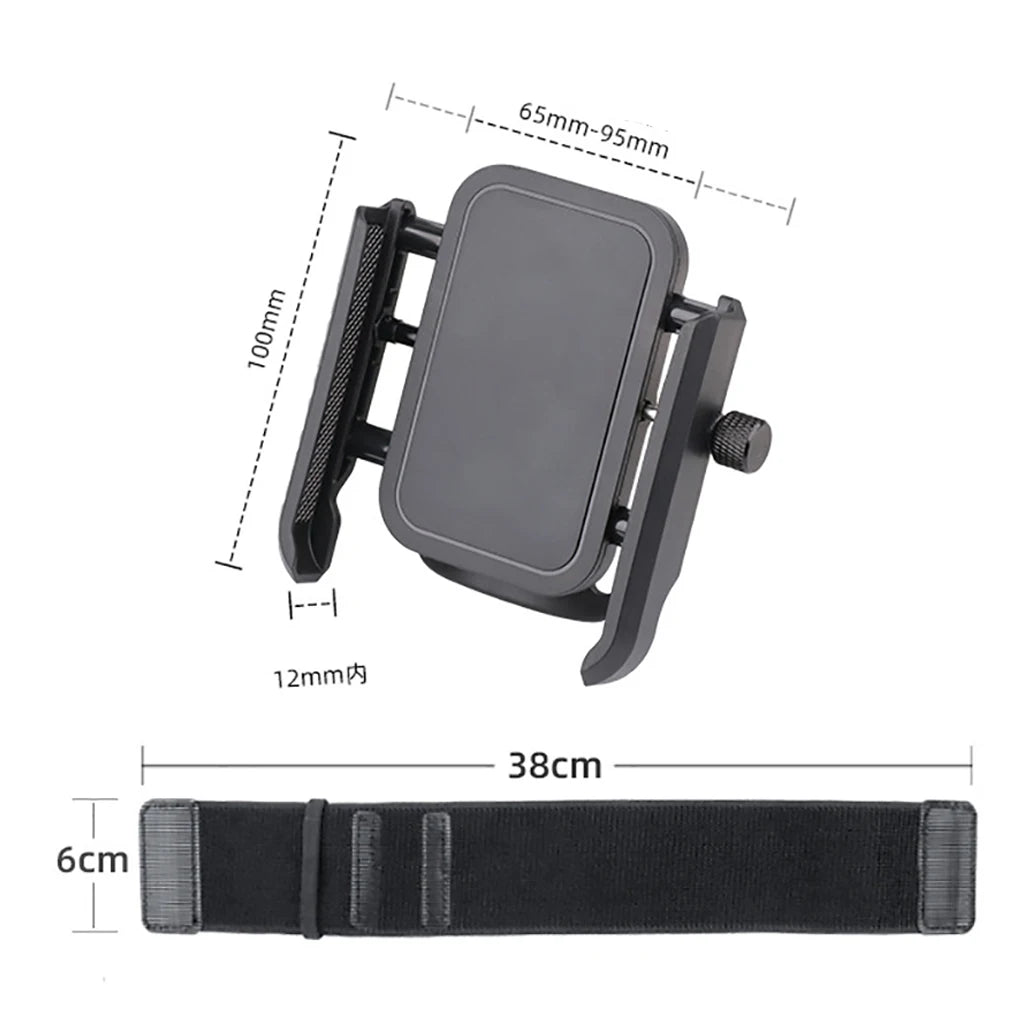 Wristband Phone Holder 360° Rotatable Universal Phone Wrist Strap for Smartphone Bike Cycling Armband for Hiking Biking Walking