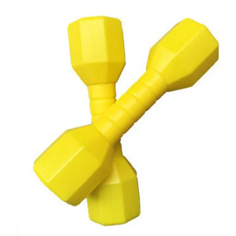 Children Dumbell Plastic Fitness Equipment Kids Training Performance Outdoor Dancing Tool Workout Exercise Colorful Toy