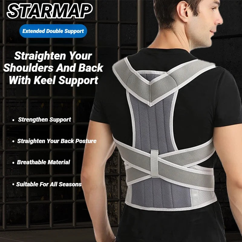 Humpback Posture Corrector, Scoliosis Student Trainer For Prevention, Unisex Sitting Correct Prevention Support Belt