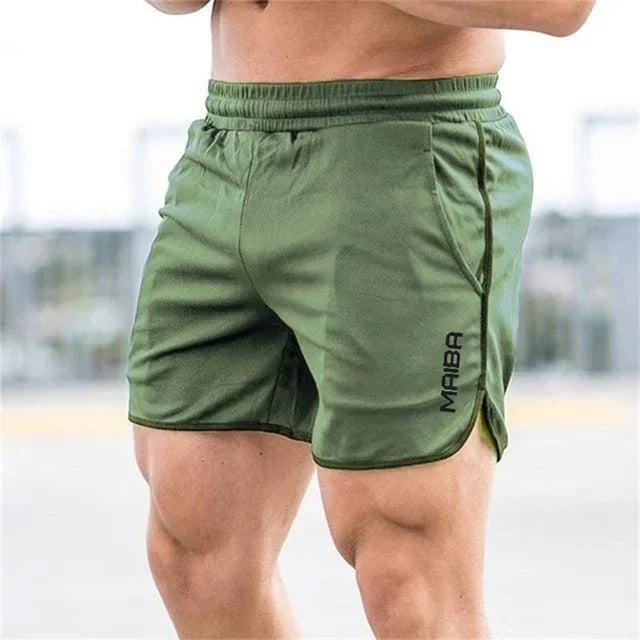 Summer Sports Shorts Men Fitness Sweatpants Bodybuilding Short Pants Mens Gym Quick Dry Brand Jogging Mesh Basketball Men Shorts