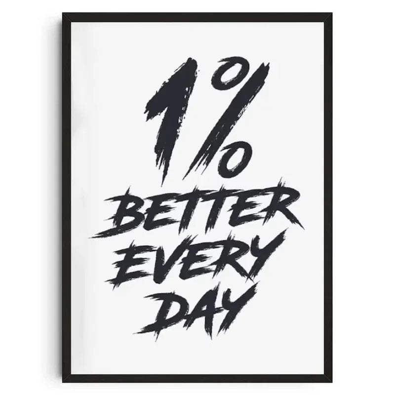 Gym Wall Art Poster Gym Inspirational Poster Home Gym Wall Decoration Gym Slogan Canvas Printing Decorative Painting Frameless
