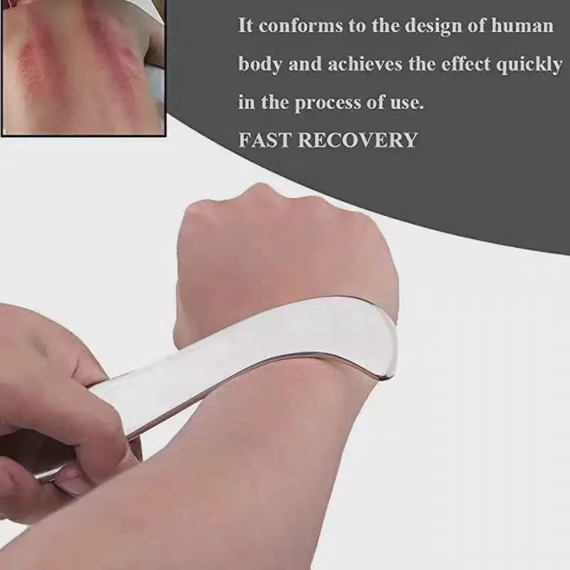 Muscle Fascia Knife Multi-Functional Muscle Release Massage Knife Exercise Scraping Knife Gym Stainless Steel