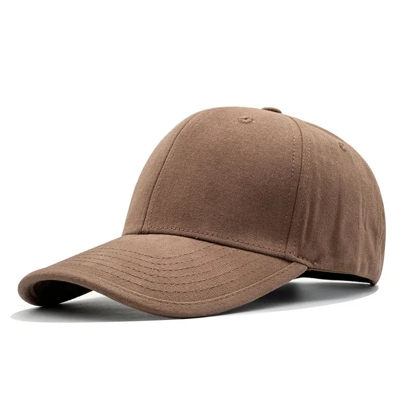 65CM Big Size Quality Hard-top Baseball Cap Outdoors Fashion Unisex Adjustable Embroidered Letters Sports Sunscreen Hat