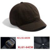 Big Head XXXL Adjustable Men and Women Sun Hat Breathable Short Brim Baseball Cap Plus Size Oversize