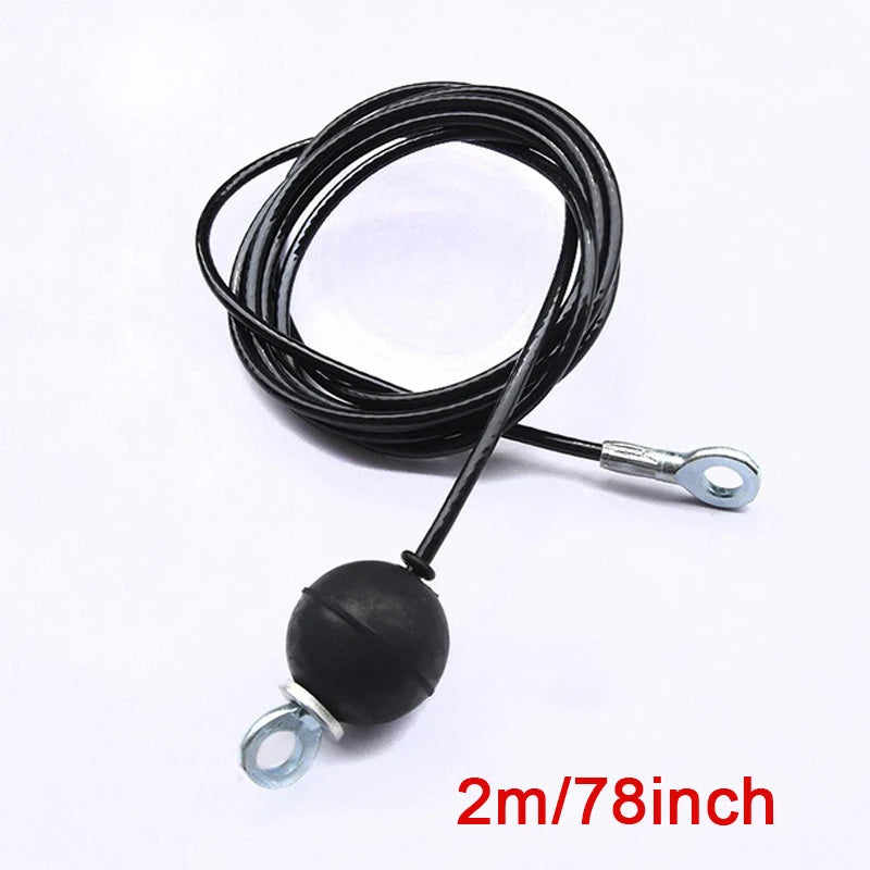 2M/2.5M/3M/4M/5M/6M/7M Gym Wire Rope Heavy Duty Steel Wirerope For Home Cable Machine Thick 5mm Rope Fitness Pulley Accessories
