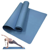 Dark Blue Foldable Yoga Mat Eco Friendly EVA Folding Travel Fitness Exercise Mat 3/4/6mm Thicknesses for Yoga Pilates Workouts