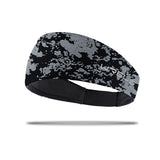 WRELS Sports Headband Sweatband Elastic Absorbent Sweat Fitness Breathable Basketball Cycling Jog Tennis Yoga Gym Head Band