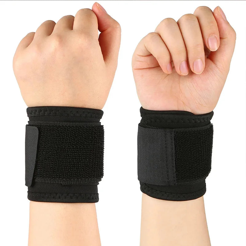 Left Right Hand Wrist Wraps Fitness Office Pain Relief Wrist Support Brace Wrist Stabilizer Adjustable Wrist Bandages Protector