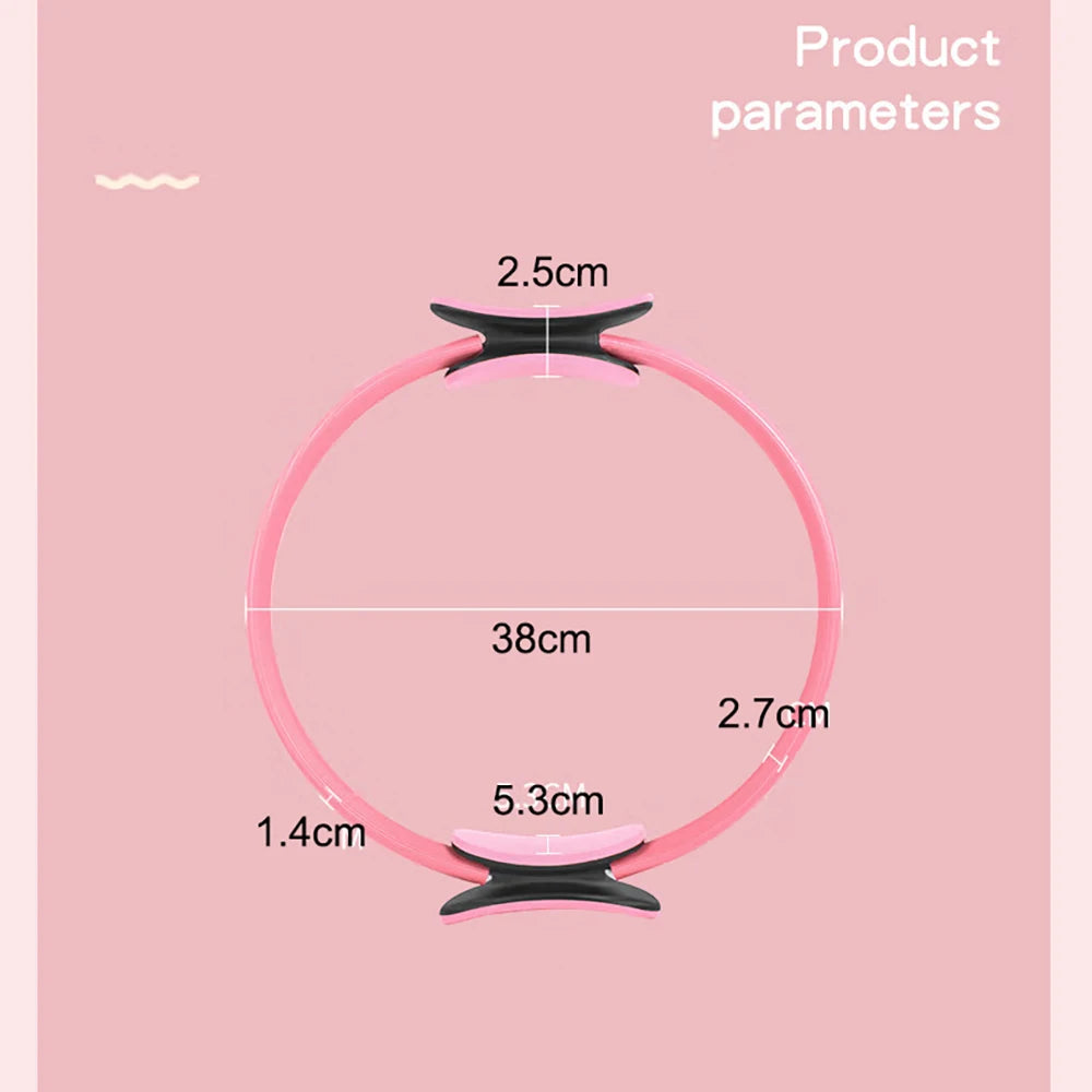 Yoga Pilates Ring Magic Circle Women Resistance Home Workout Back Thin Legs Shaping Postpartum Pelvic Floor Muscle Training