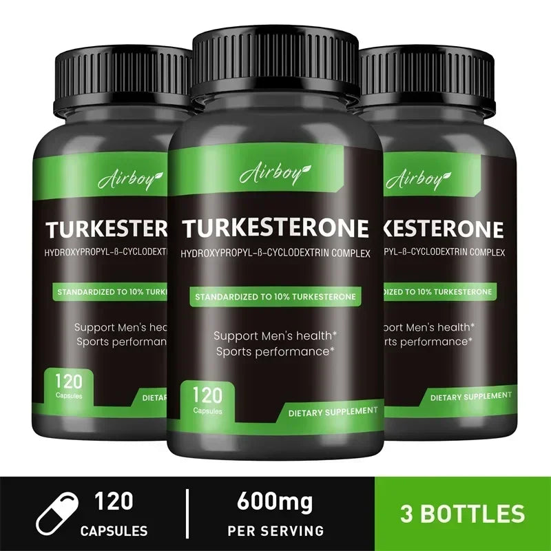 Turkesterone Supplement - Increase Endurance, Promote Muscle Growth and Recovery, Improve Athletic Performance, Enhance Energy