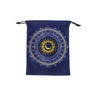 Velvet Witch Cat  Tarot Card Bag With Halloween Pumpkin Drawstring Pouch For Divination Jewelry Astrology Dice Accessories Bag
