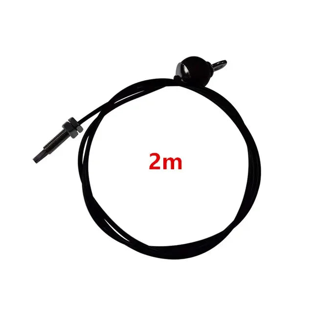 Adjustable Fitness Pulley Cable DIY Gym Wire Rope High Strength Steel Cable for Home Workout Strength Training Equipment