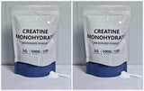 Creatine Monohydrate Micronized Powder Unflavored 5g 500g 100 Servings Third-Party Tested Performance Recovery Support GMO-Free