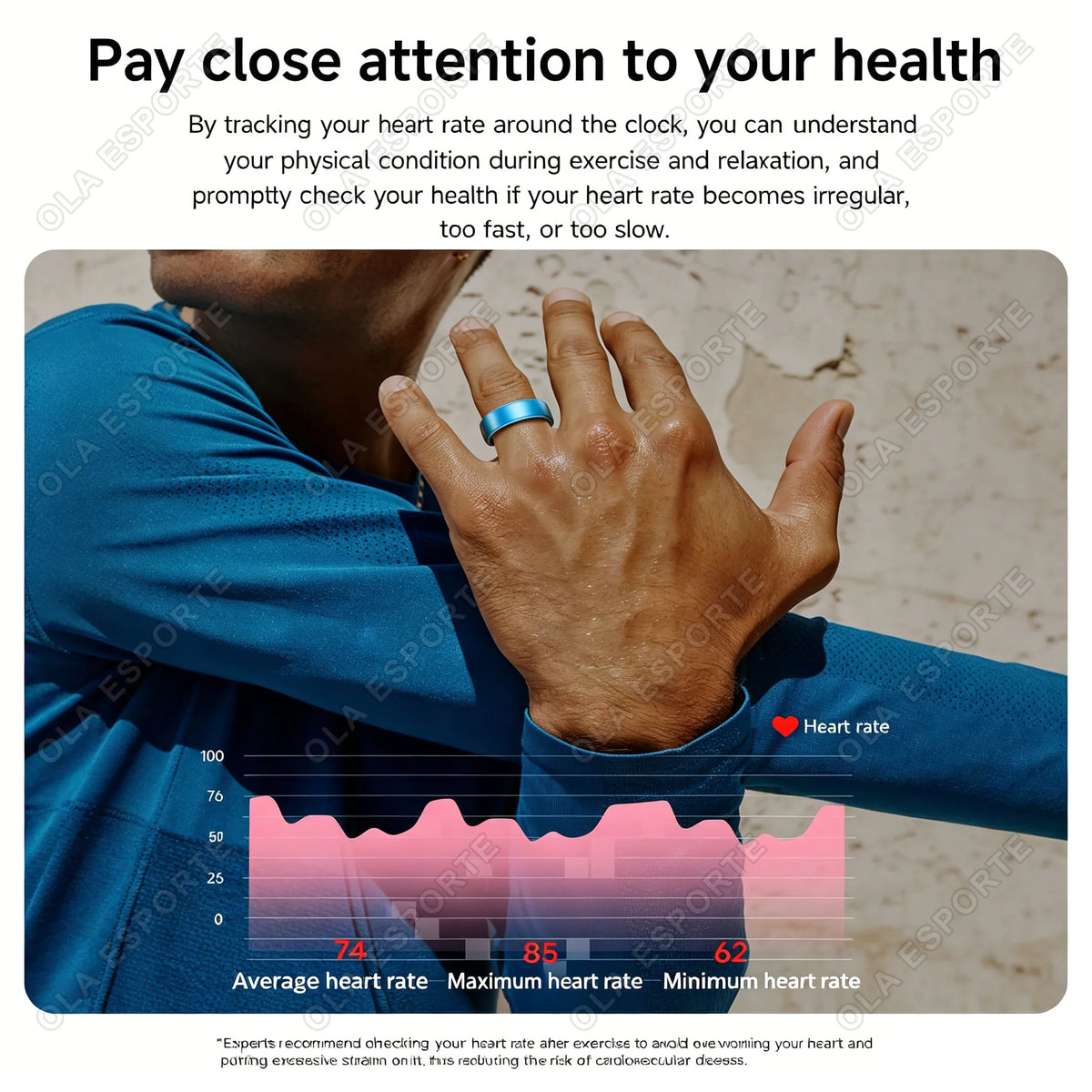 2026 New Smart Ring Heart Rate Blood Pressure Sleep Monitoring Motion Tracking IP68 Waterproof Men Women Smart Ring Holiday Gift