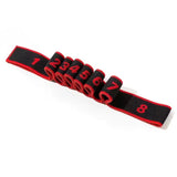 Yoga Pull Strap Belt Girl Elastic Latin Dance Stretching Band Loop Yoga Pilates GYM Fitness Exercise Resistance Band With Number