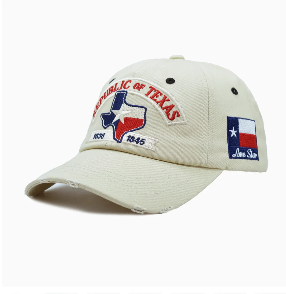 Popular Baseball Cap Texas Logo Embroidery Hat Outdoor Sports Visor Sun Protection Cap