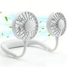 Sports Wear Portable Neck Hanging Fan Lazy Charging Student USB Small Fan Neck Fan Lazy Mini Portable Office Charging Small Mute