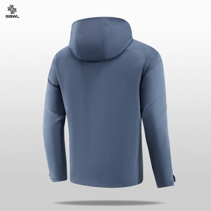 SBWL New 2026 Autumn/Winter Men's Outdoor Sports Long Sleeve Base Shirt Ski Running Hiking Mountaineering Sports T-Shirt Tops